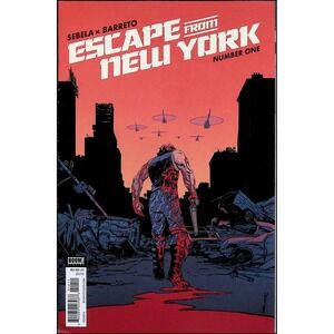 Escape From New York #1 Main Cover John Carpenter Snake Plissken Boom Comic Book